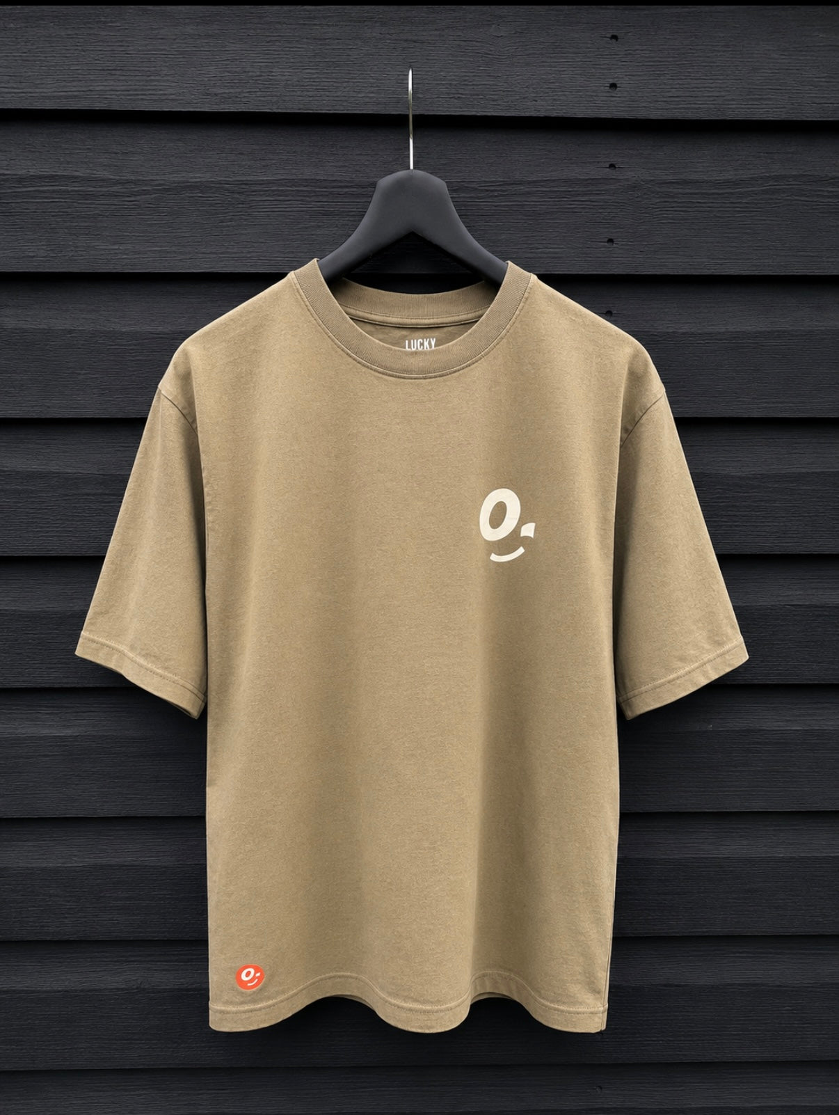 Washed Khaki Green Heavyweight Tee