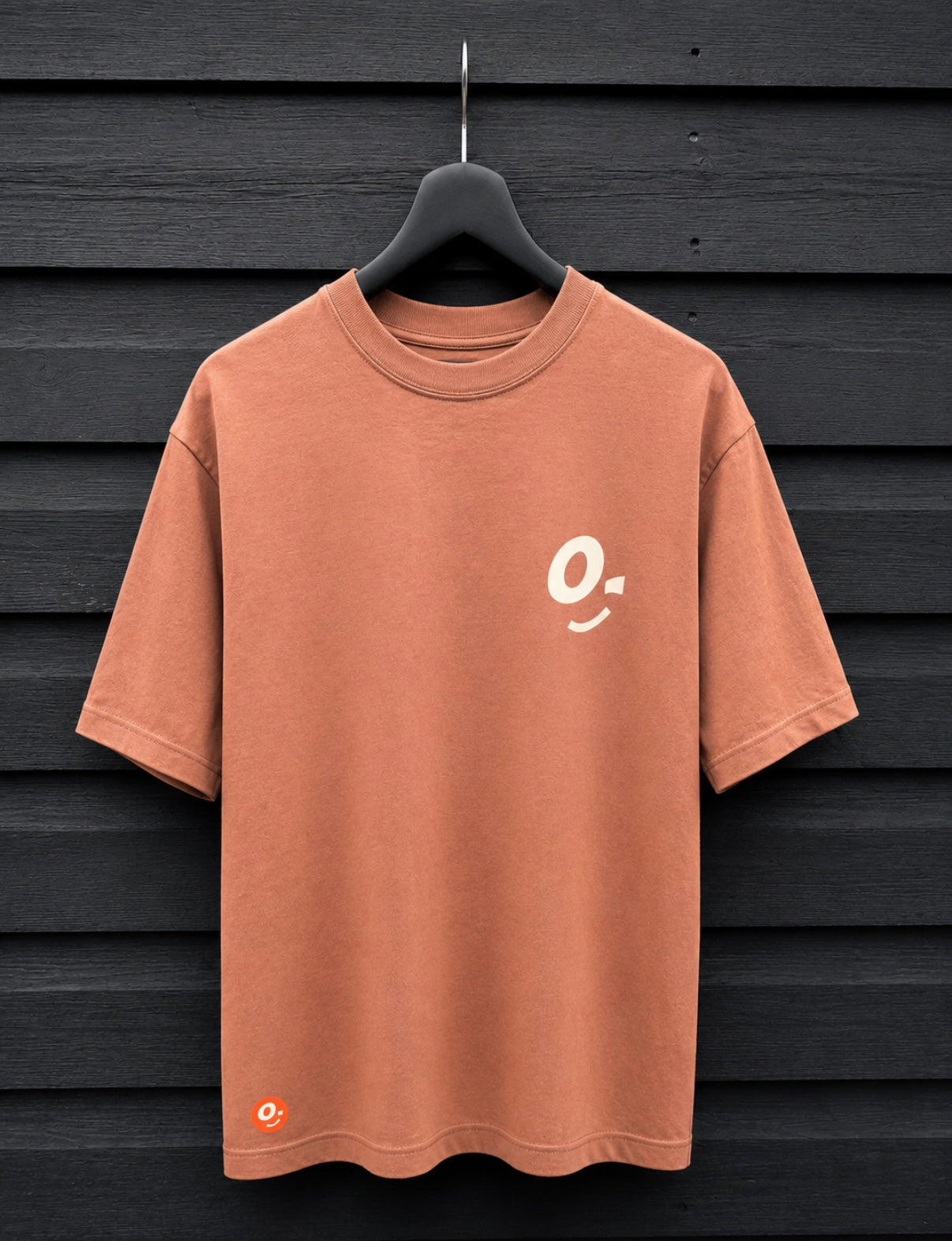 Chocolate Brown Heavyweight Tee
