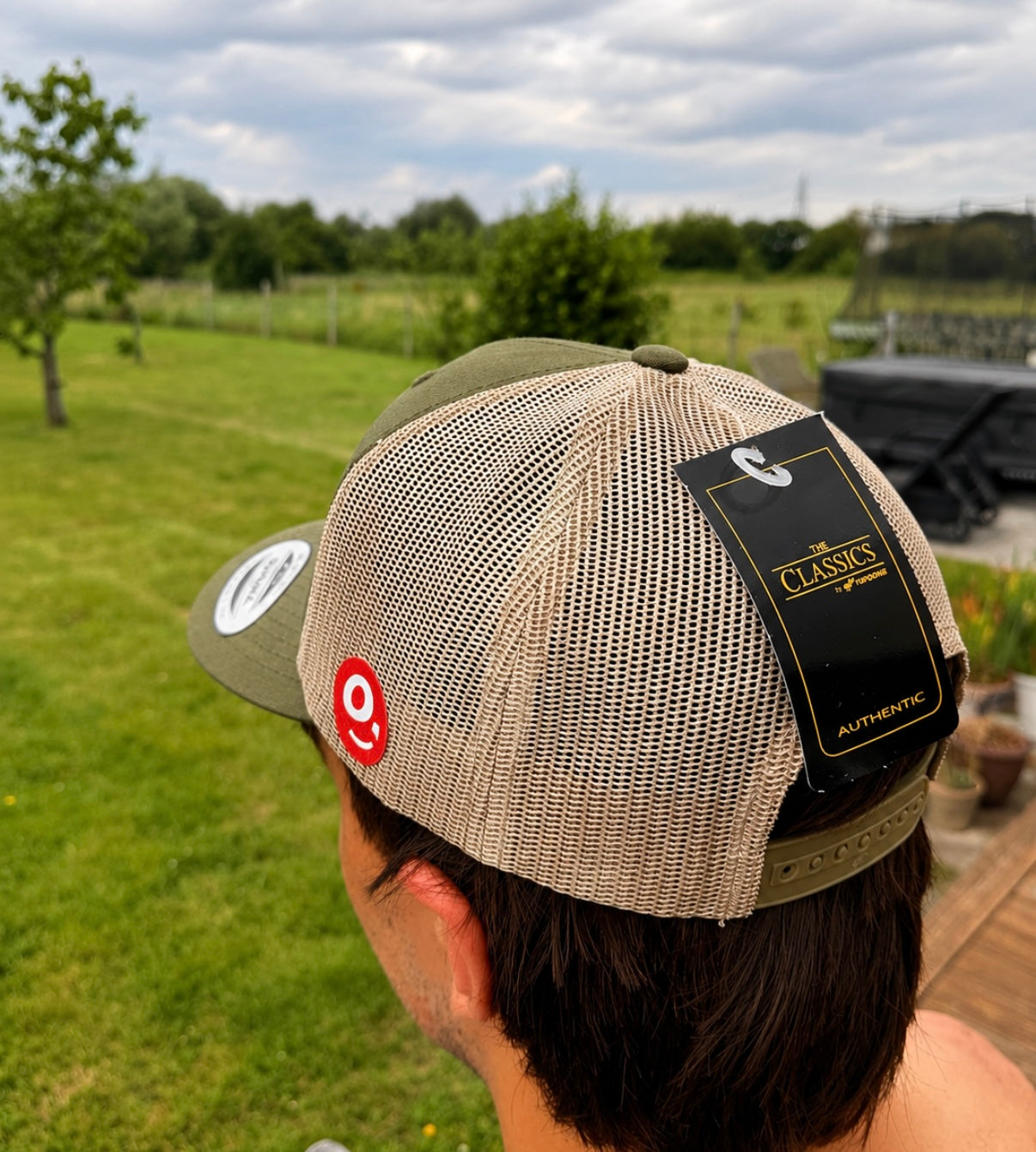 Khaki / Cream Trucker Cap
