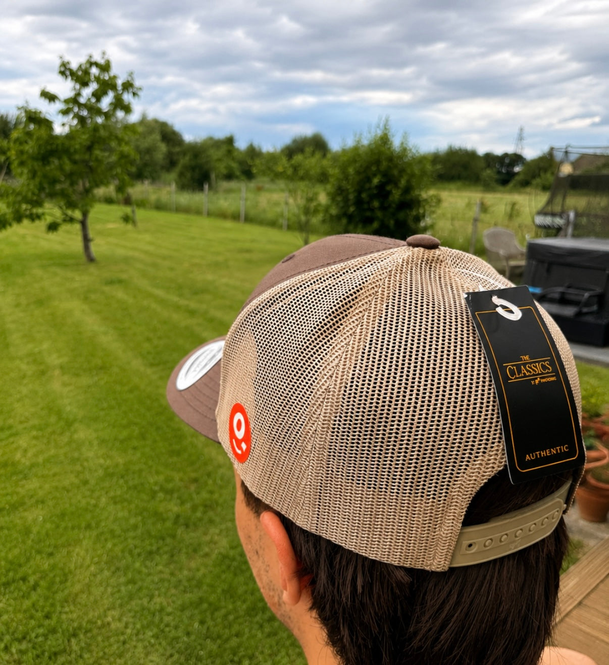 Brown / Cream Trucker Cap