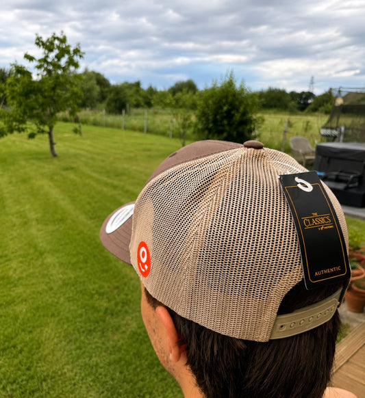 Brown / Cream Trucker Cap