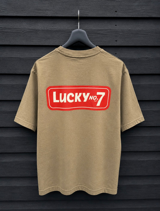 Washed Khaki Green Heavyweight Tee
