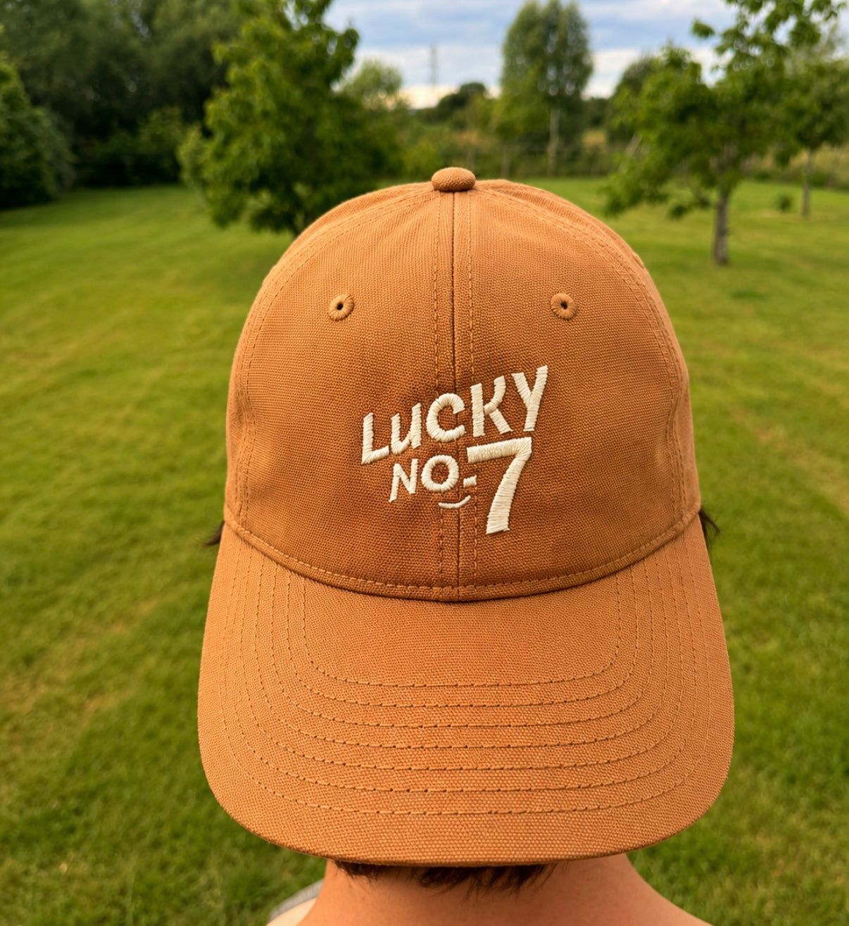 Canvas Embroidered Cap