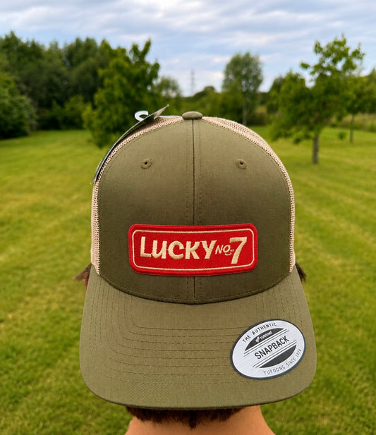 Khaki / Cream Trucker Cap