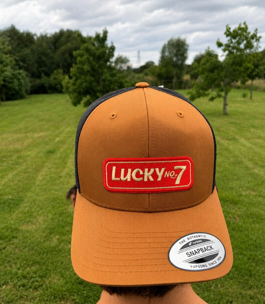 Caramel / Black Trucker Cap