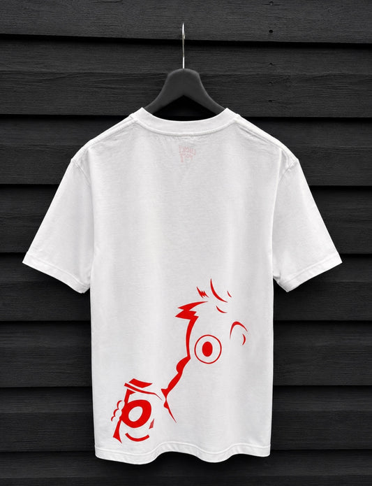 White Monkey Logo Tee