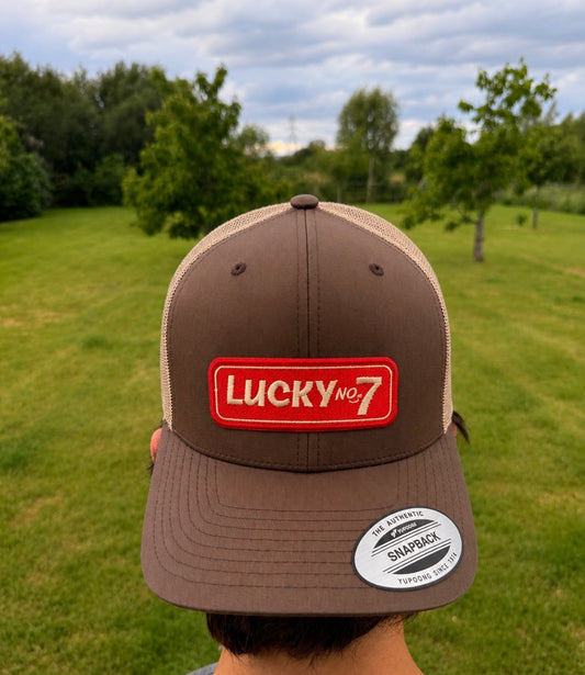 Brown / Cream Trucker Cap