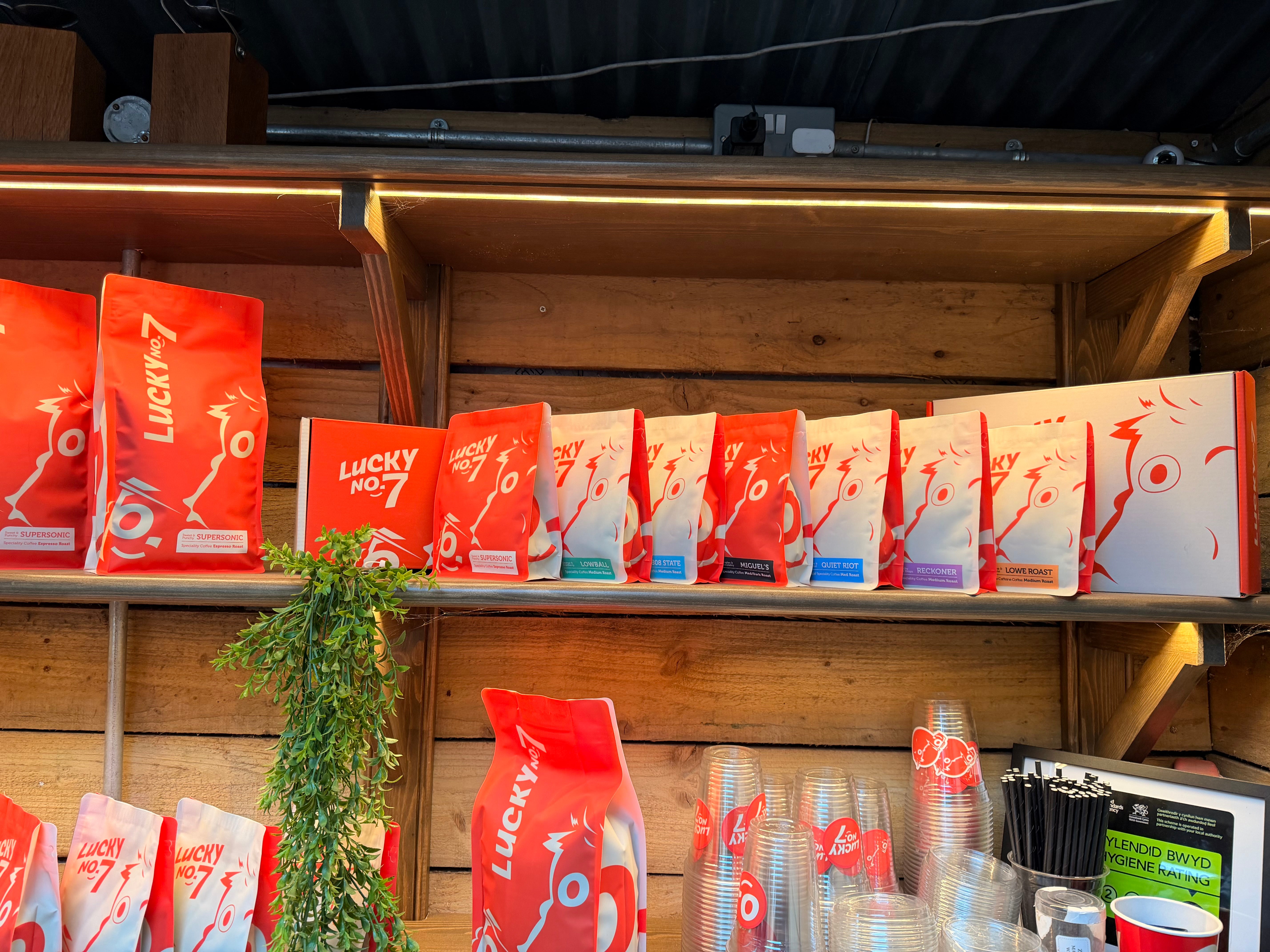 Lucky No. 7 Coffee direct from South Wales