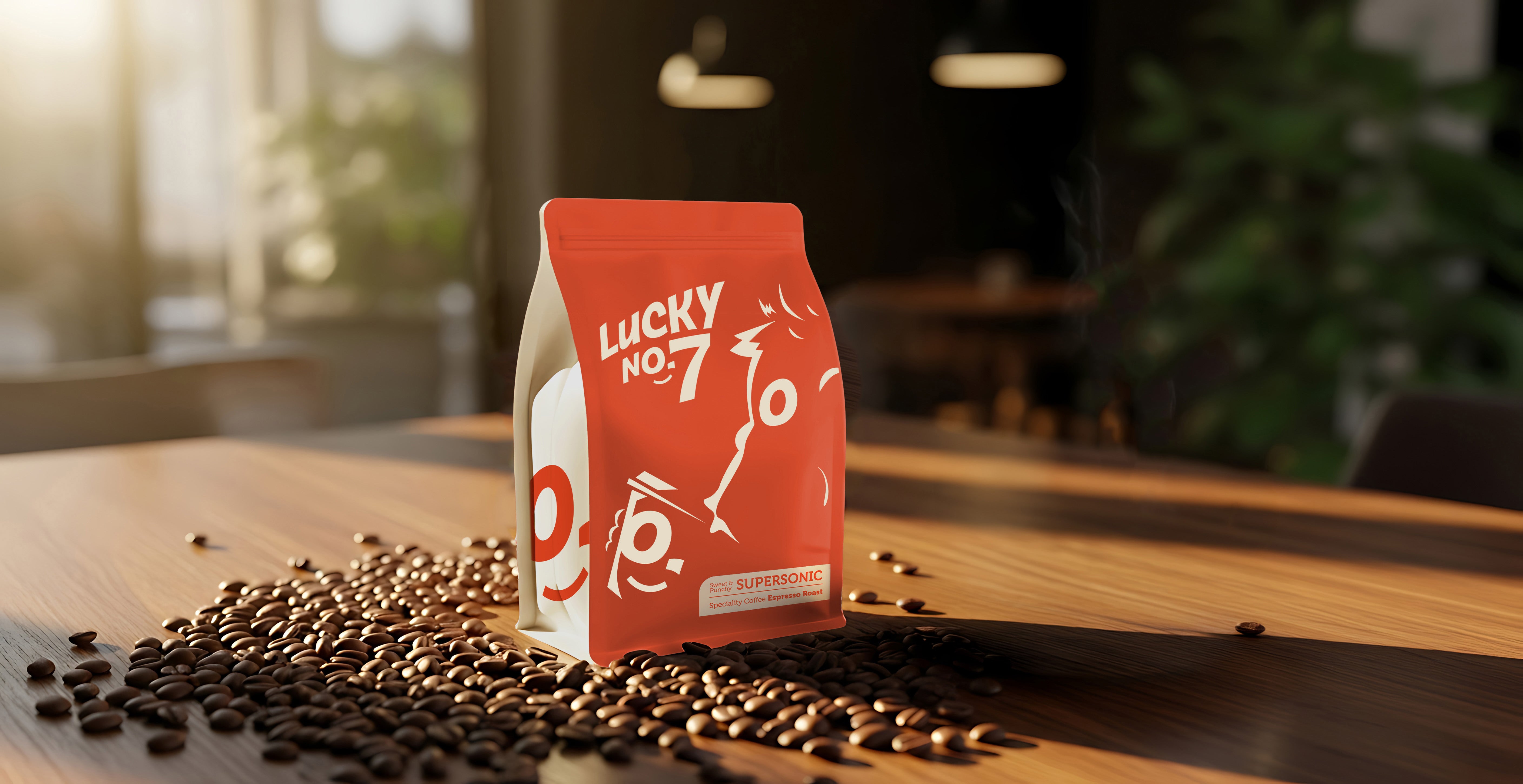 追加分◆ Happy Lucky  ⑦ Lucky No. 7 Coffee direct from South Wales